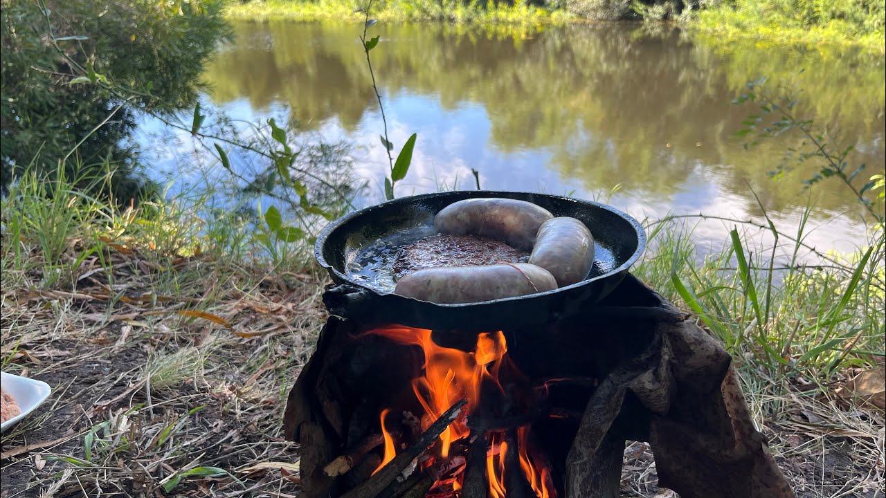 🐟🐟🪵Explorando la laguna: pesca, aventura y cocina🪵🎣🎣🐟