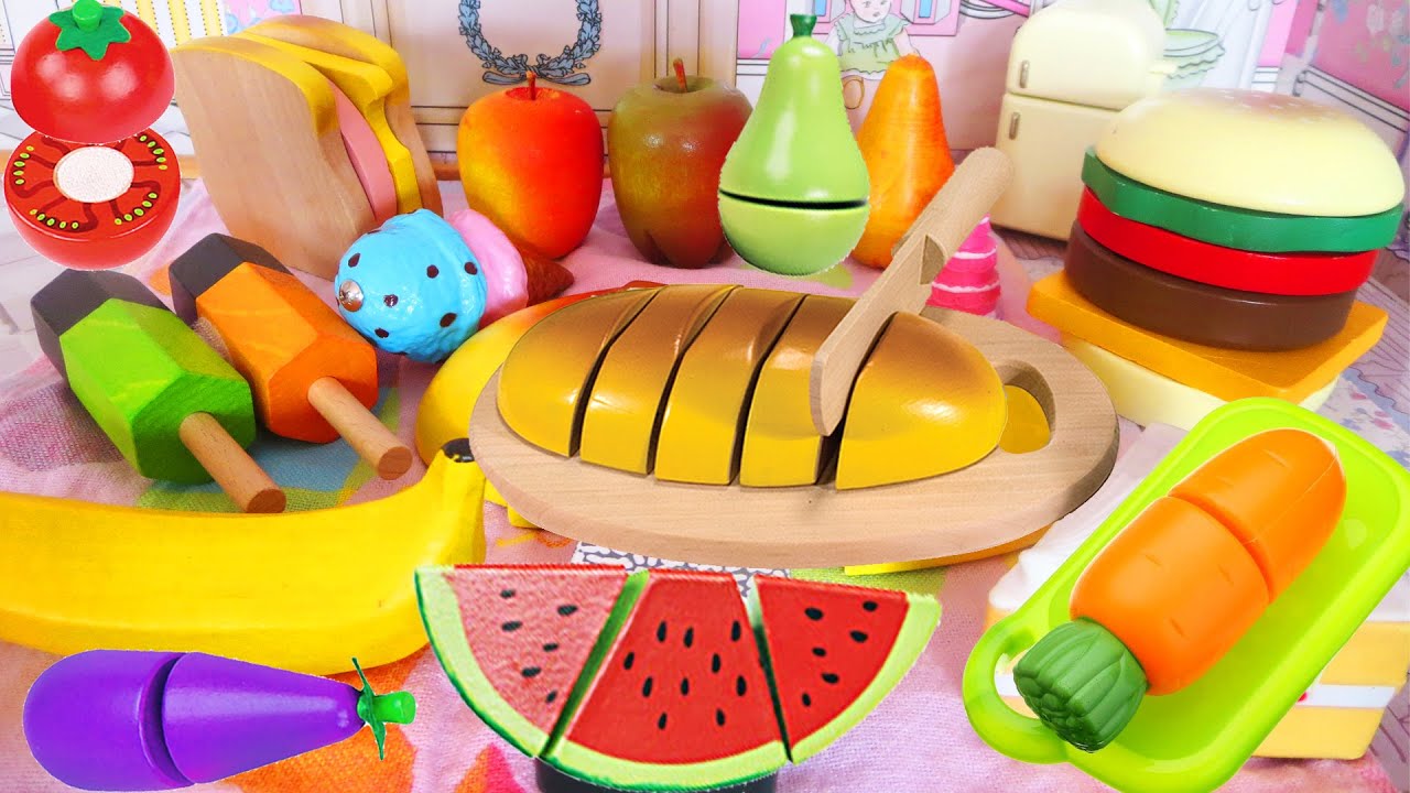 Cutting Fruits Vegetables Food 切一切水果蔬菜食物