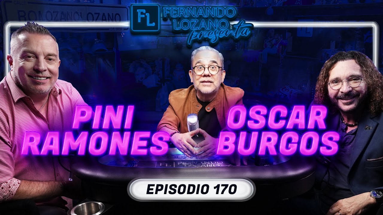 Oscar Burgos y Pini Ramones en Fernando Lozano presenta