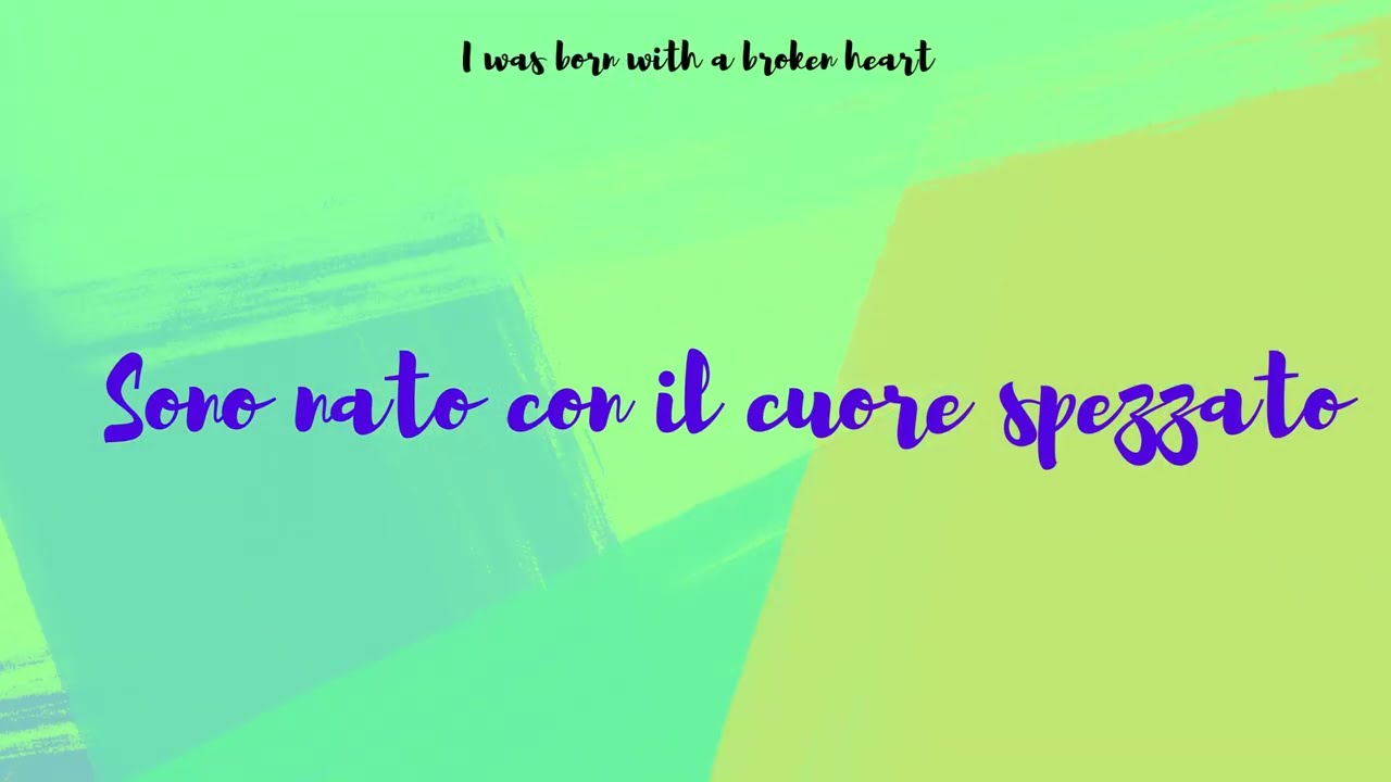 Damiano David -  Born With A Broken Heart - Traduzione Italiana & Testo - Lyrics
