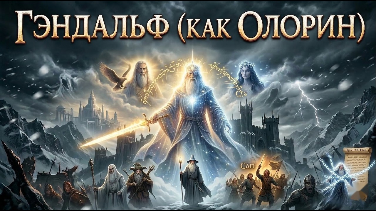 Гэндальф как Олорин: силы, запреты и тайны Истари