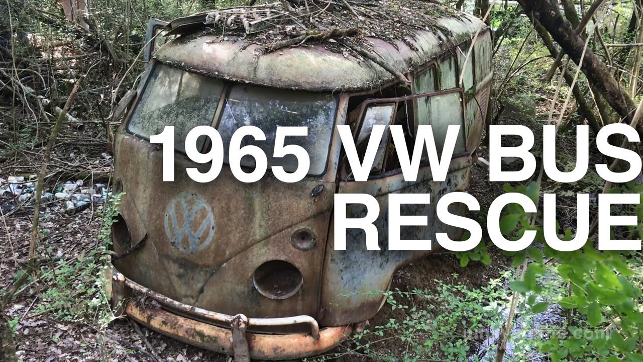 Спасение VW Kombi 1965 года в лесу Алабамы