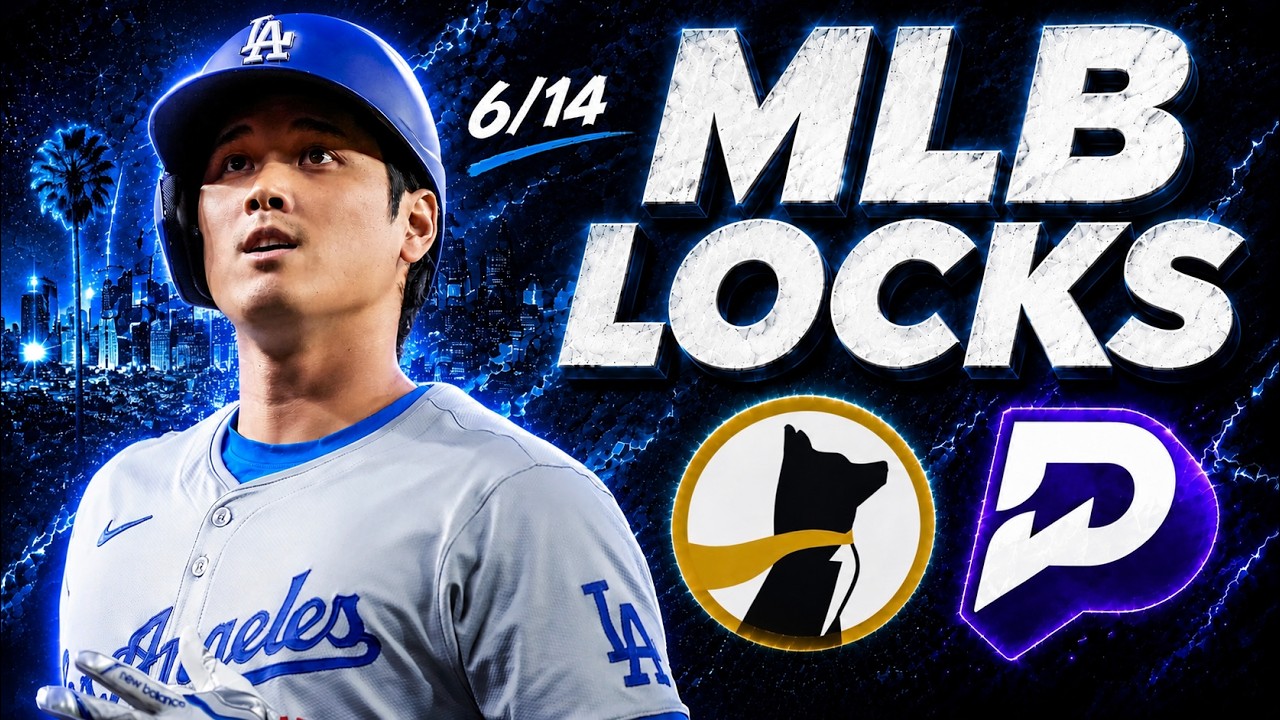 PRIZEPICKS MLB SUNDAY 6/14/26 - FREE PICKS!!!  (10-2 RUN!!!) - BEST PLAYER PROPS - MLB TODAY - BETS