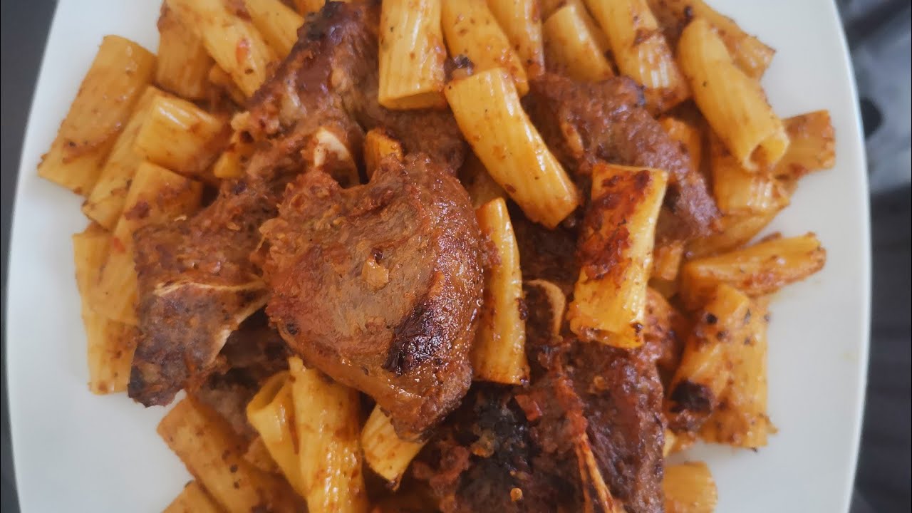 Macaroni viande Senegal/Macaroni à la Viande Senegal