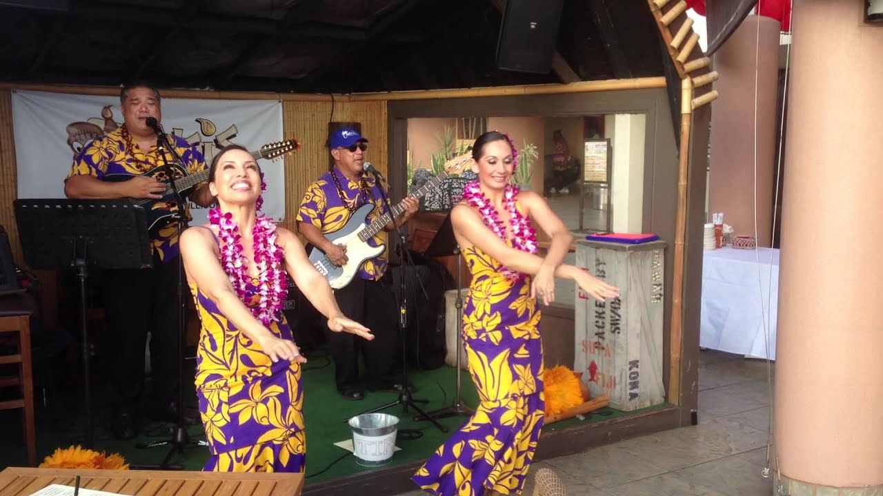 Hula Dancers -  My Little Grass Shack in Kealakekua Hawai`i at Tiki's Grill & Bar in Waikiki