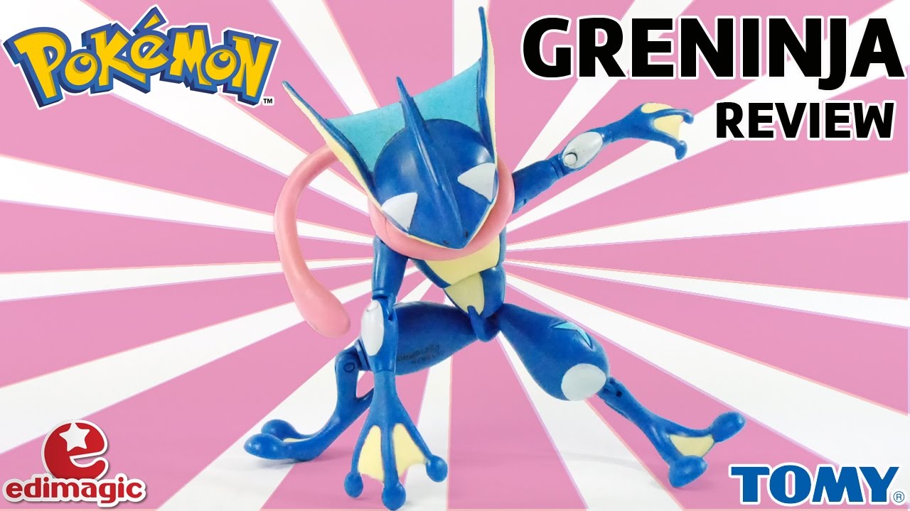 Pokémon - Review do boneco do Greninja - brinquedo desafio batalha Tomy Edimagic