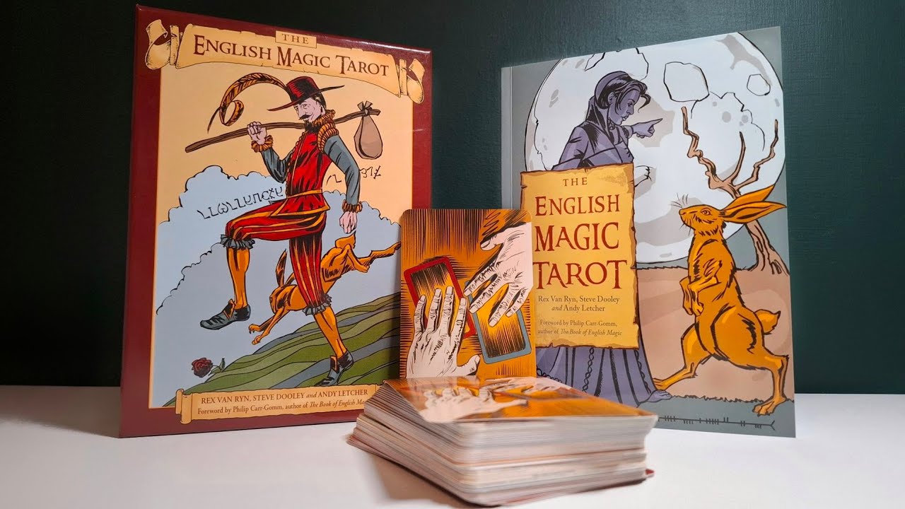 The English Magic Tarot. Weiser Books. Karty. Książka. Recenzja. Przegląd 🔔 PL