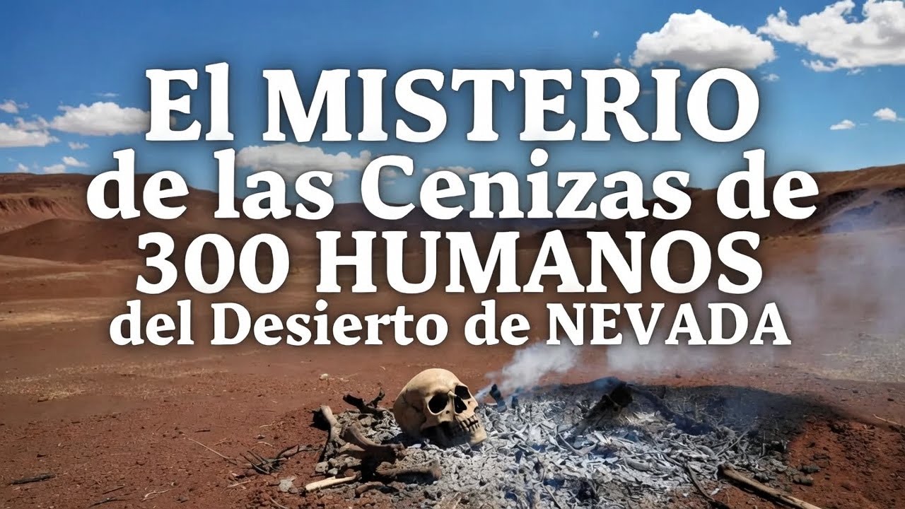 El MISTERIO de las Cenizas de 300 HUMANOS del Desierto de NEVADA