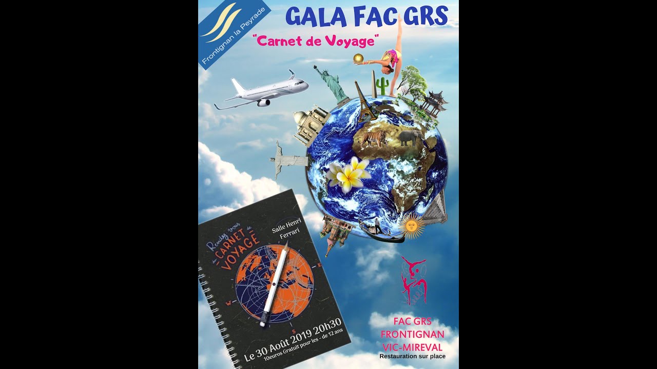 CARNET DE VOYAGE par Fac Gymnastique Rythmique et Sportive Frontignan