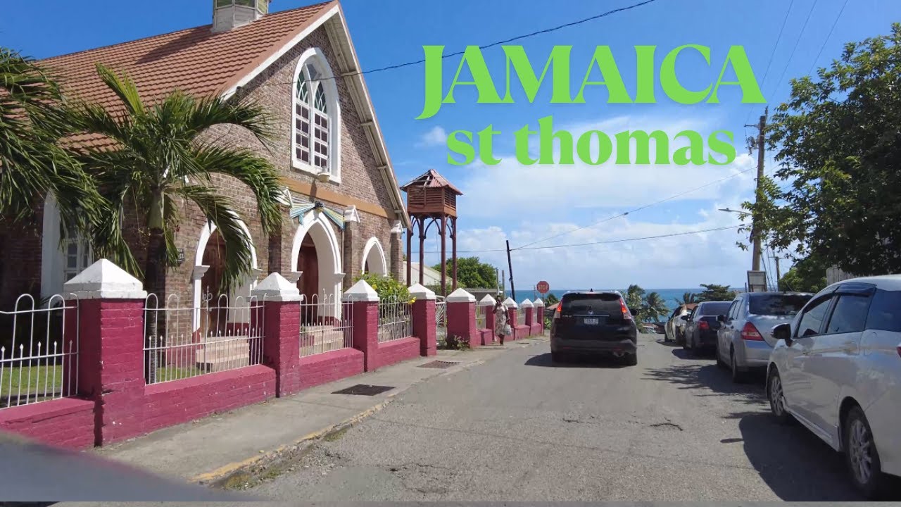 Driving through ST Thomas from Morant Bay to Seaforth in AMAZING 4k