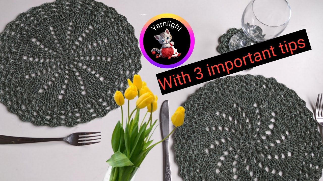 With 3 tips Make your placemat look Professional!