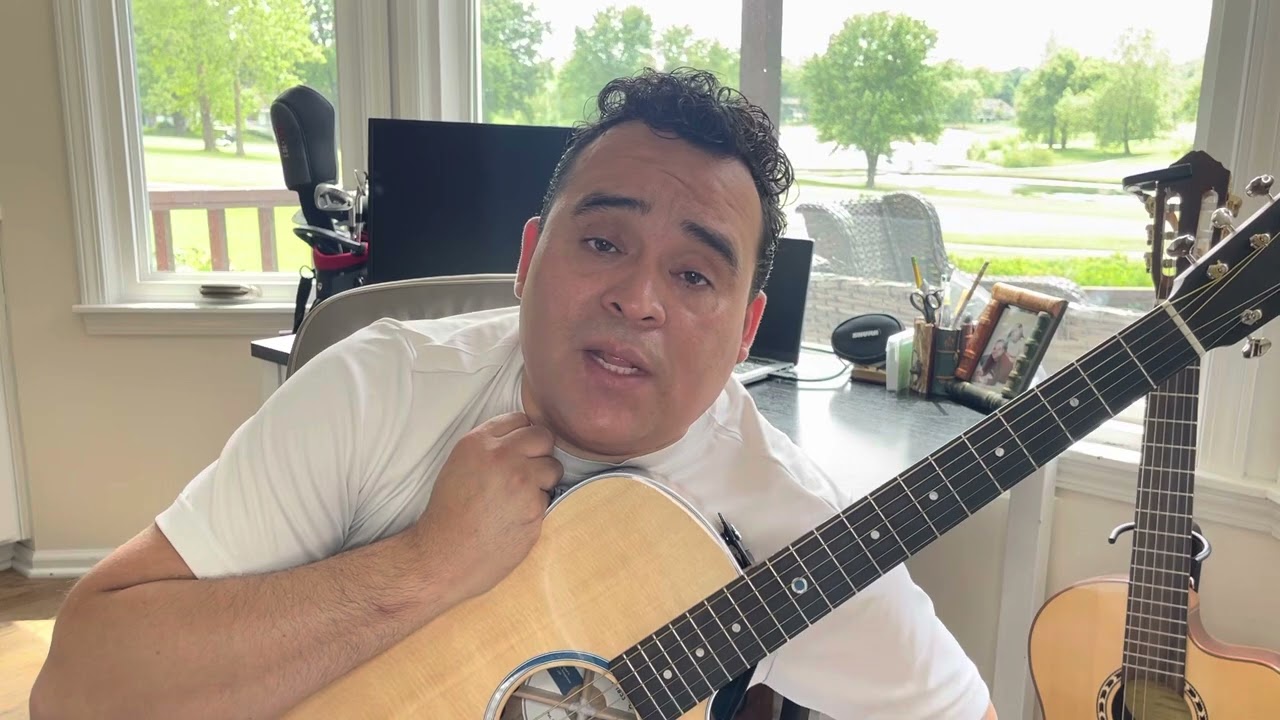 Con manos vacías Jesús Adrián Tutorial Guitarra por Mauricio Acustico