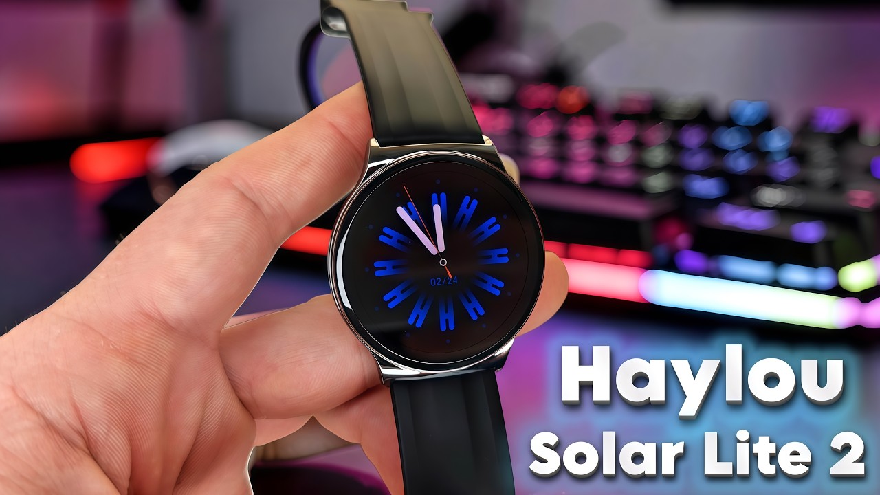Смарт часы Haylou Solar Lite 2 Яркий AMOLED экран и хорошая автономность