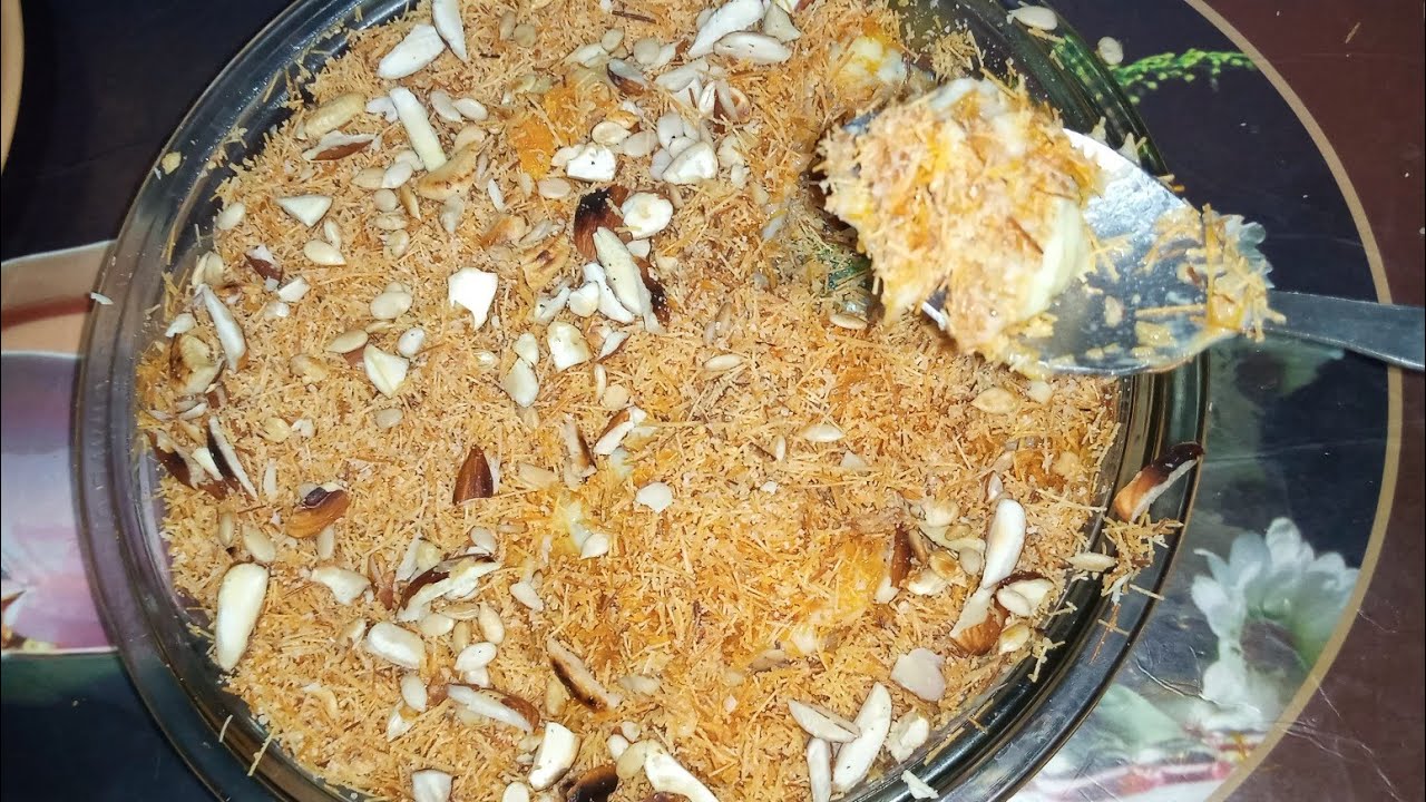 Nawabi semai recipe (eid special dessert ) in Telugu