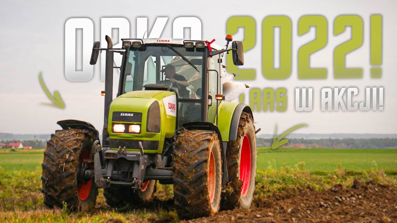 Orka Zimowa Nowym Nabytkiem 2022 !✔Claas Ares 816 rz✔Akpil