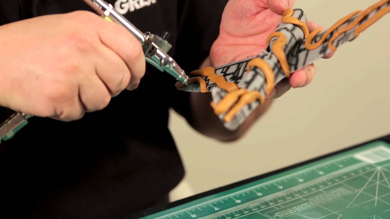 Grex Model Aircraft Airbrushing Series - Episode 6 - Multi-Color Camouflage Scheme