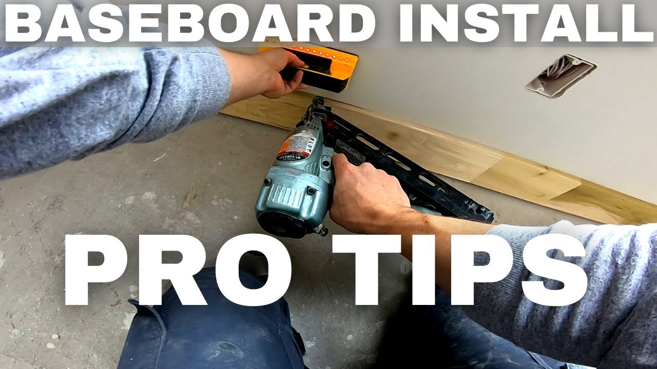 Pro Tips for Fast Square BASEBOARD INSTALLATION - To Cope or Not To Cope???