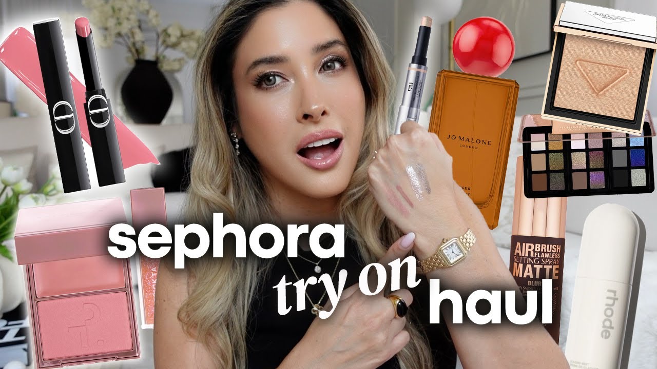 SEPHORA TRY ON HAUL: Тестируем горячие новинки косметики! УЖЕ В ПРОДАЖЕ! УДИВИТЕЛЬНАЯ косметика ✨