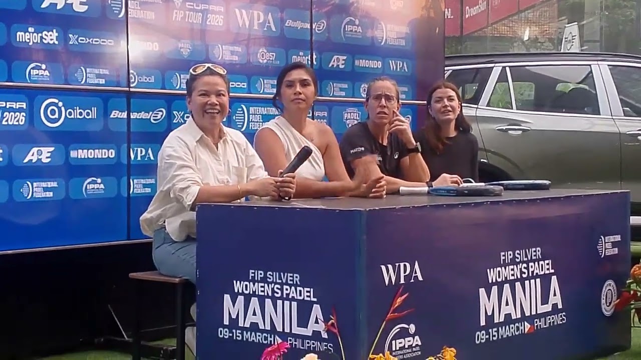 FIP Silver Women's Padel Manila Presscon (Part 2)