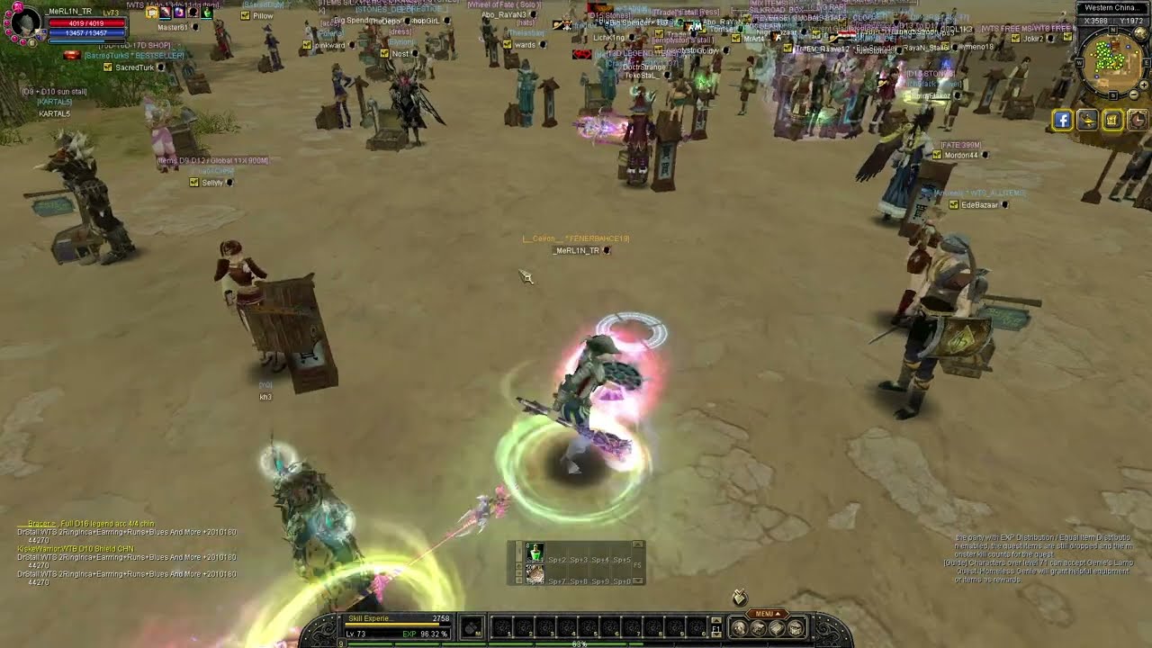 YENİ CHAR ALDIK - WARLOCK - CLERİC - İ- SİLKROAD ONLİNE 1.Bölüm