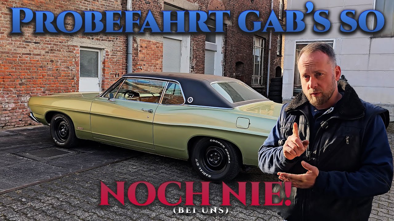 Oldtimerprobefahrt aus ERSTER SICHT!