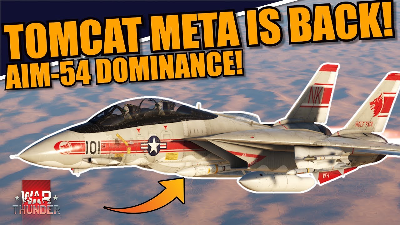 War Thunder - F-14 TOMCAT is BACK! With the NEW TOP TIER BR, MULTIPATH, etc... it BECAME META AGAIN!