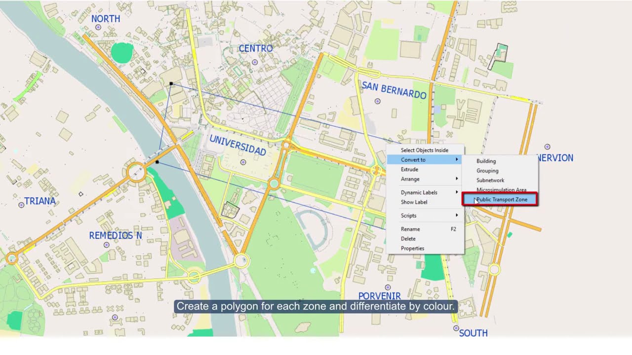 How to model public transport assignment in Aimsun Next