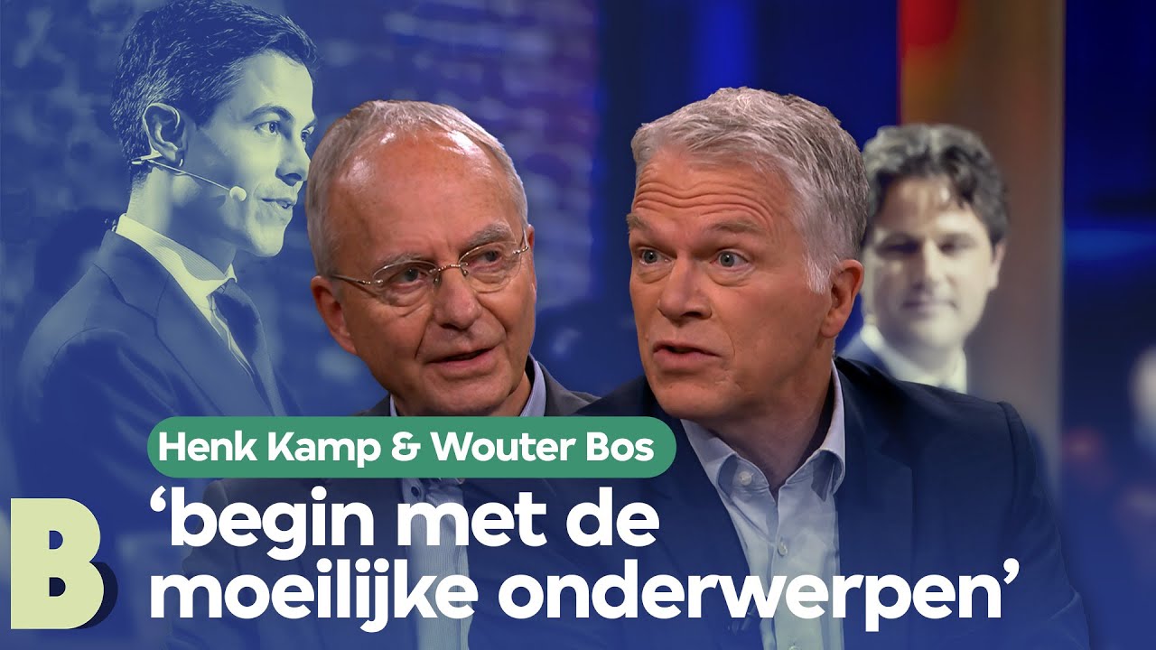 Formatie-advies van twee oud-informateurs | Wouter Bos & Henk Kamp | Buitenhof