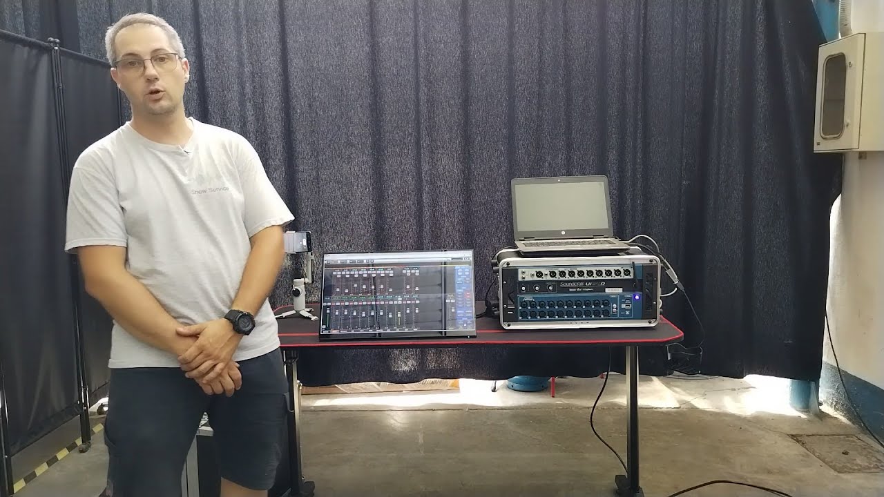 Soundcraft UI 24 - come usarlo al meglio con lo schermo touch