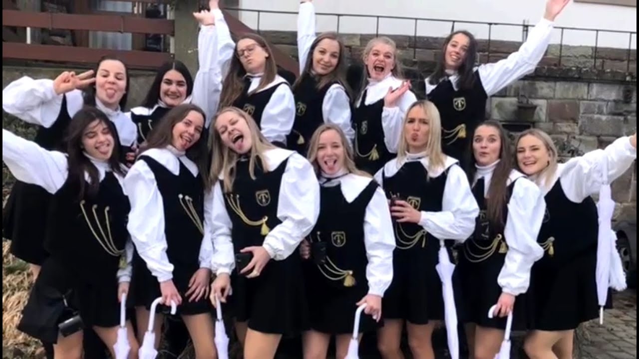 Fasnet 2021 in Empfingen: Unser Hofballett in Action