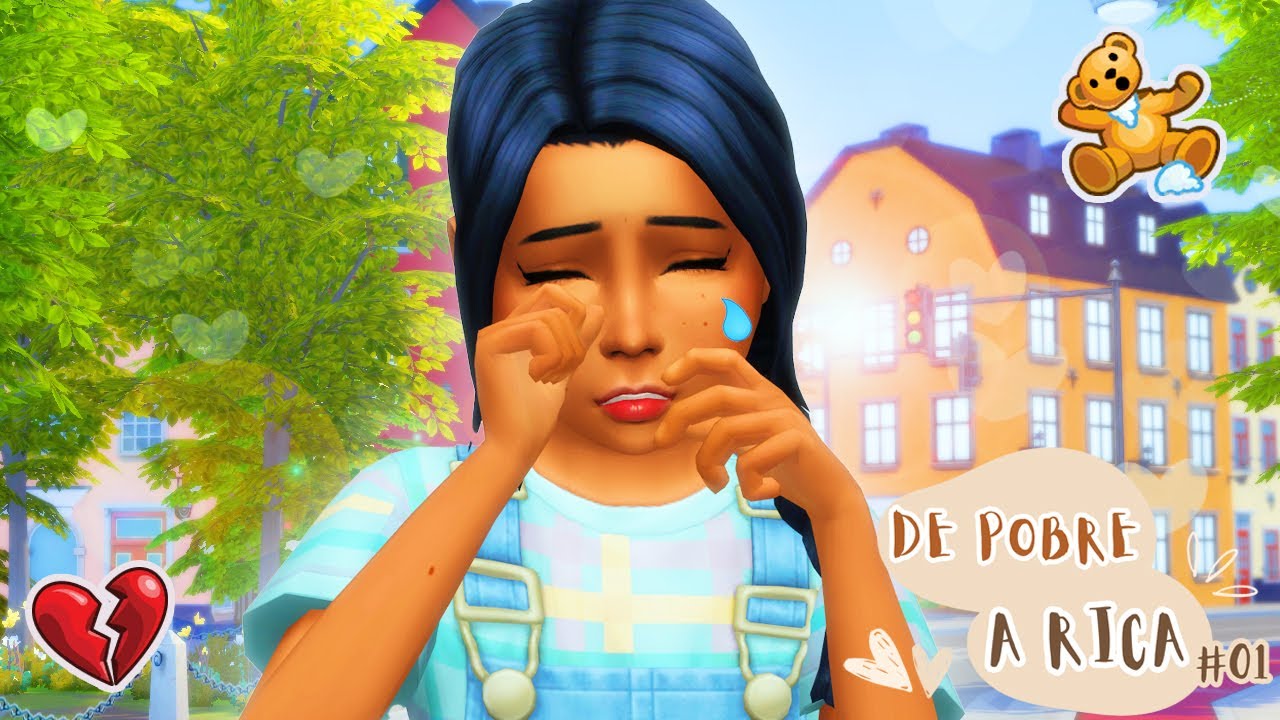 ¡SOY UNA NIÑA POBRE Y SIN HOGAR! 😭​ // DE POBRE A RICA (1) LOS SIMS 4