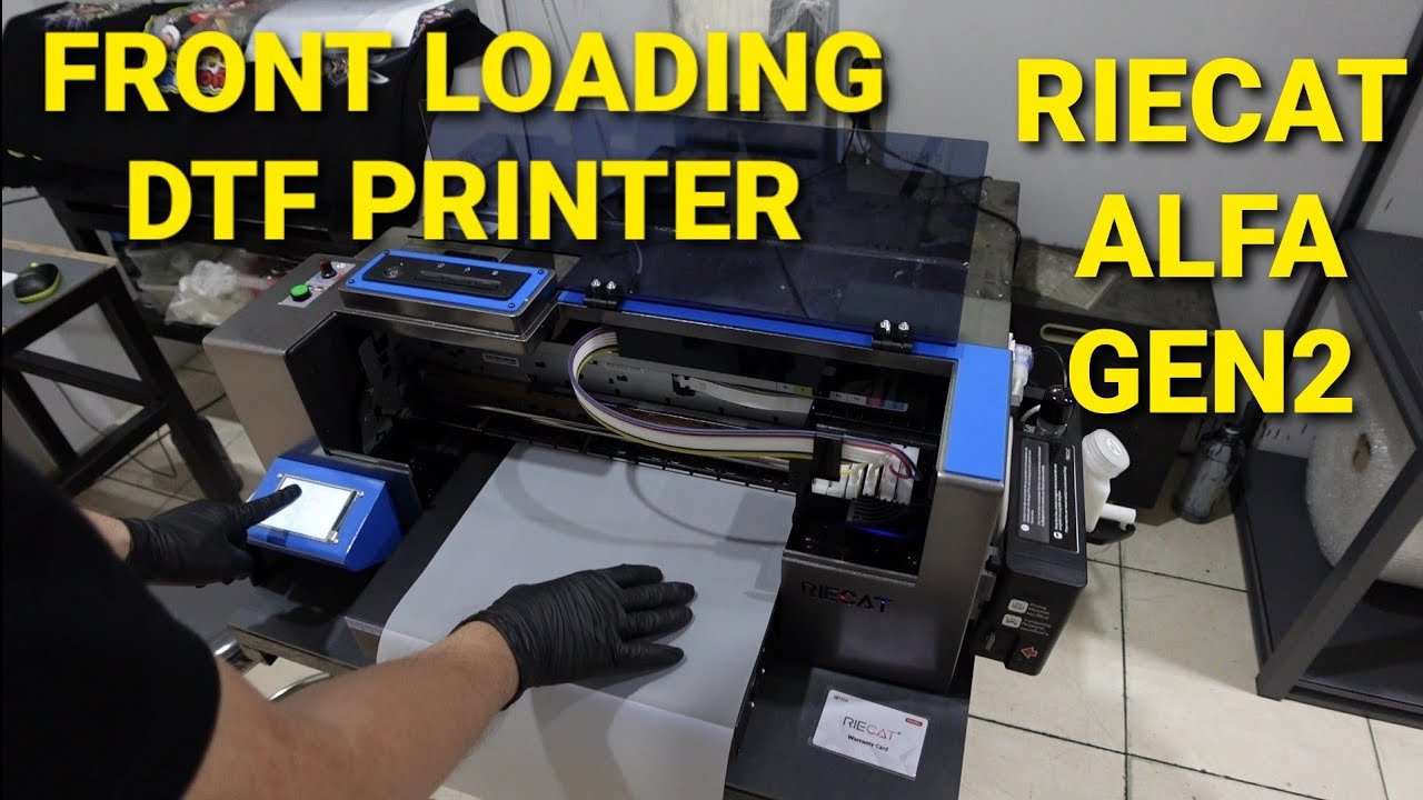 Unboxing DTF Printer RieCat Alfa Gen2 with WIMS