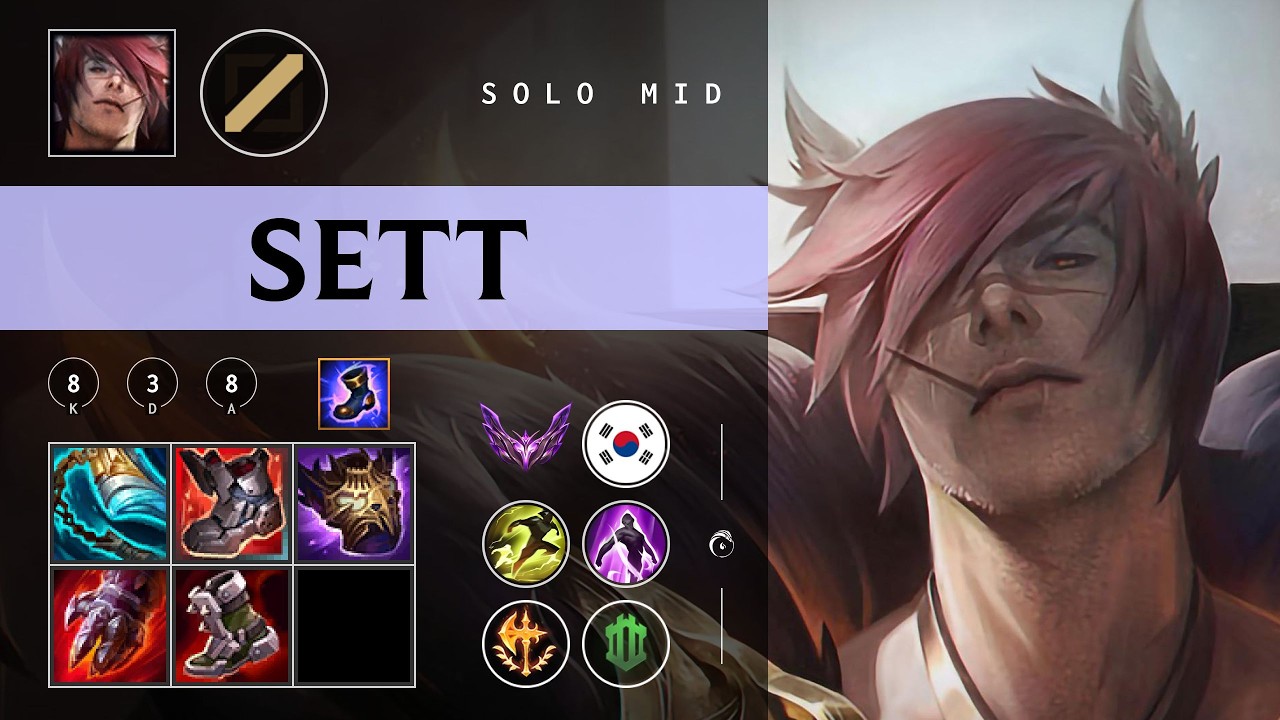 Sett Mid vs Yone - KR Master Patch 26.05