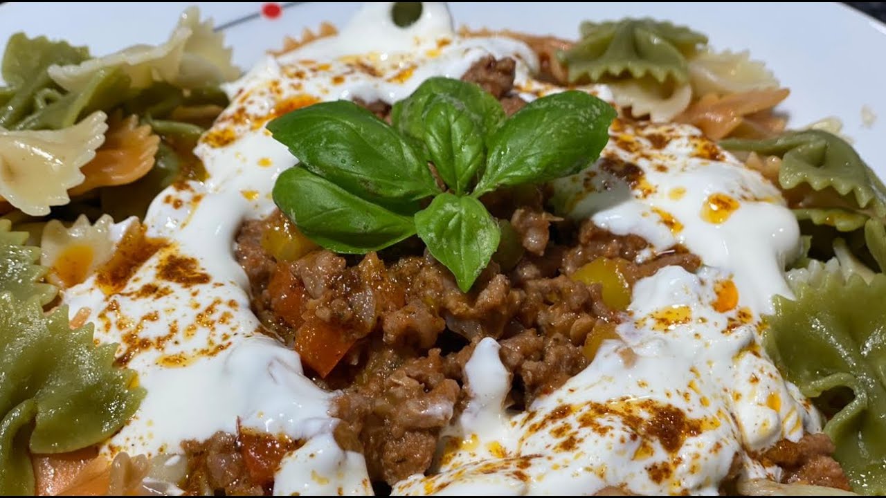 Reteta de PASTE CU CARNE TOCATA  - Definitiva