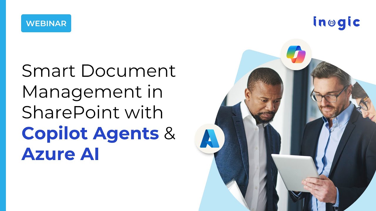 Webinar: Smart Document Management in SharePoint with Copilot Agents & Azure AI