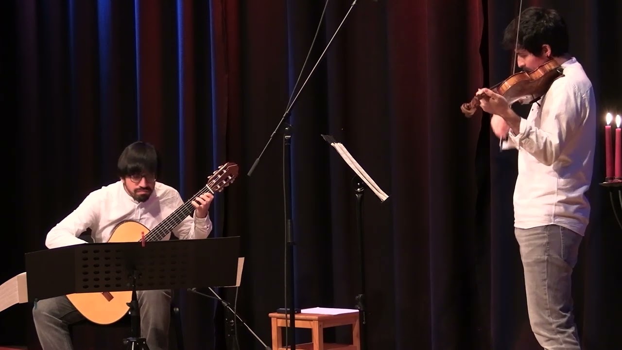 Todo fué, Astor Piazzolla Violin and Guitar, Manigua Dúo Live Concert.