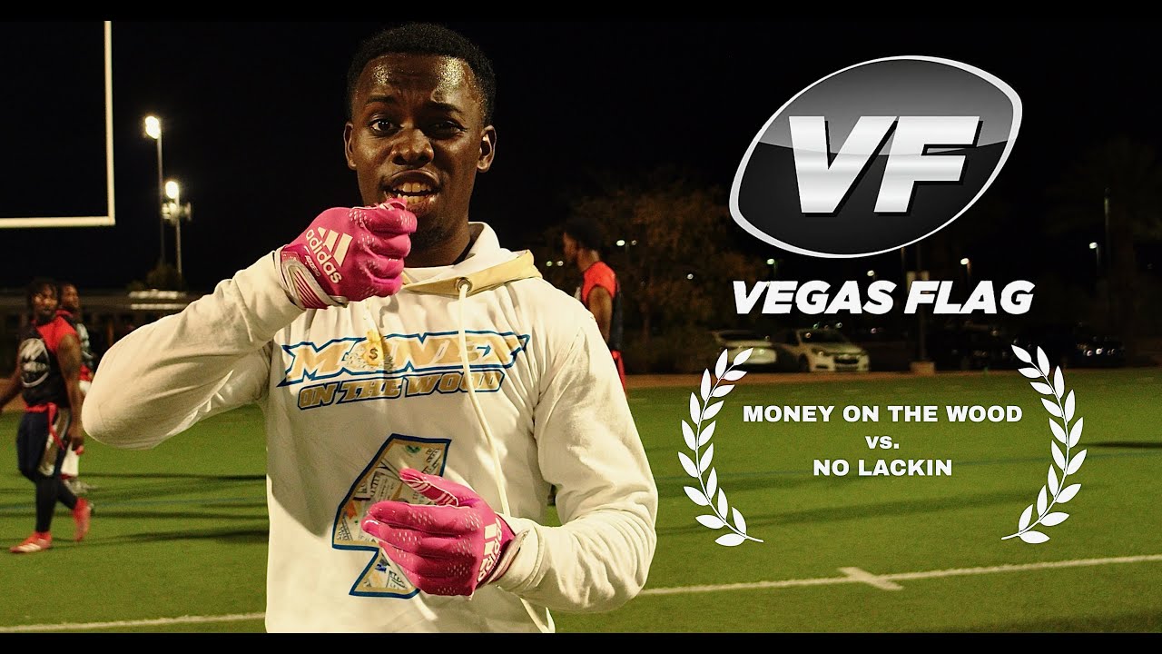 Vegas Flag - NO LACKIN vs MONEY ON THE WOOD