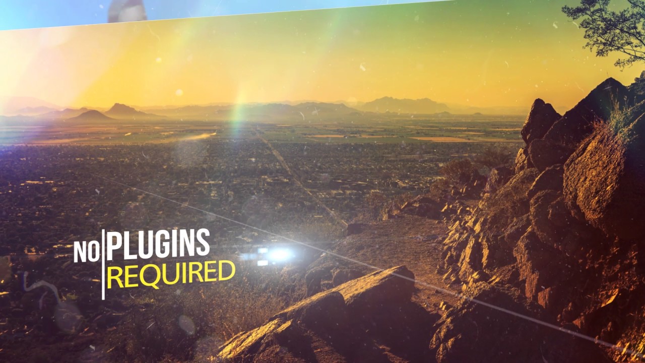Inspiration Parallax Slideshow 4k After Effects Template