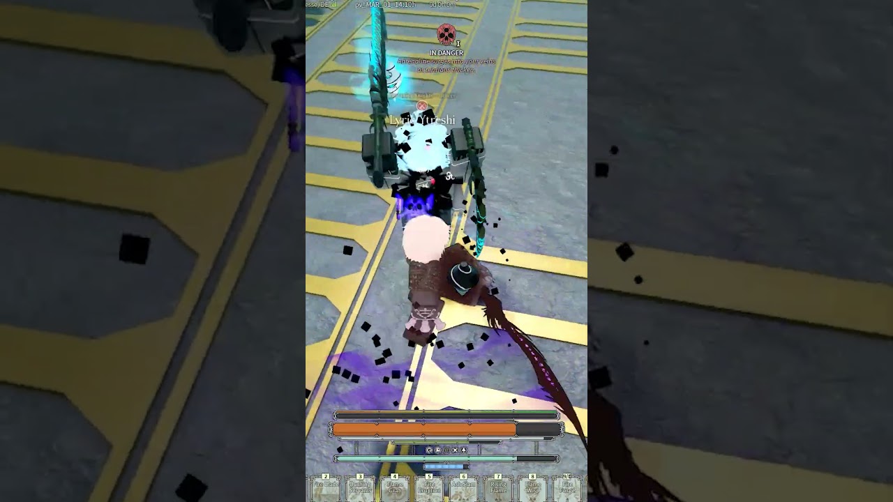 Broken Umbrite Witherblade Deepwoken Build  #roblox #deepwokenupdate #deepwokenbuild