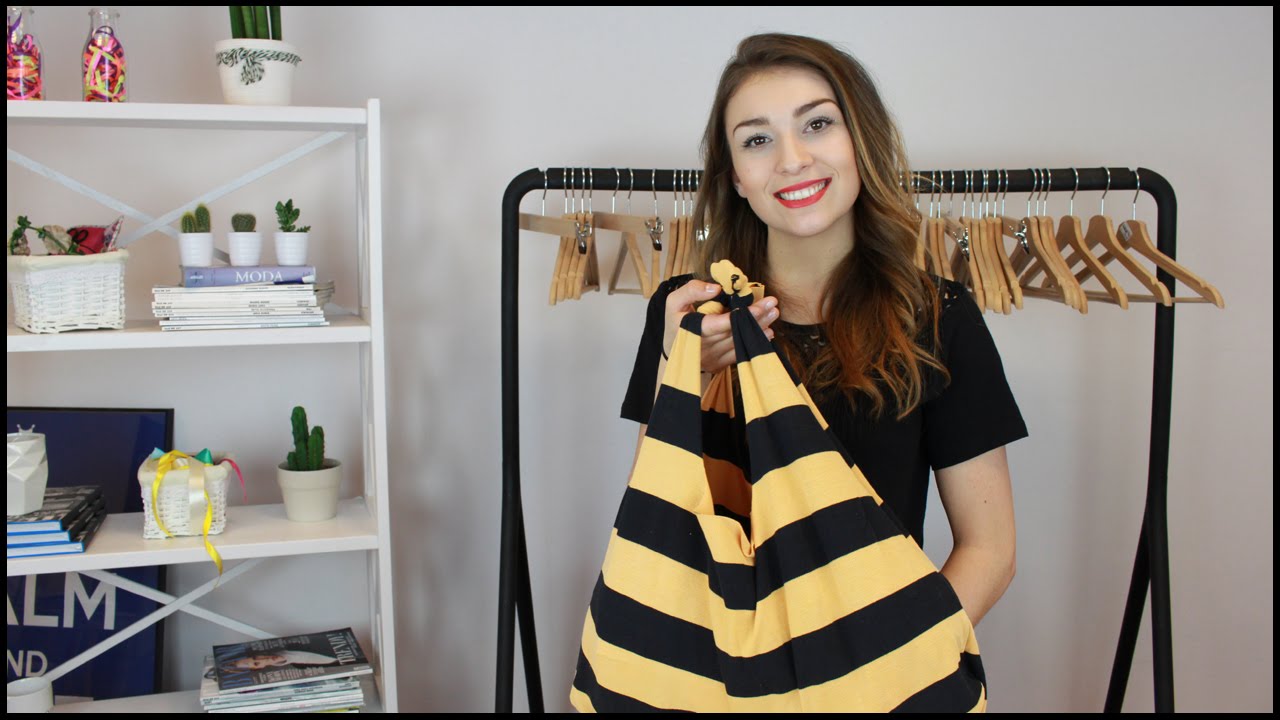 DIY: TOREBKA BEZ SZYCIA. Zr&oacute;b to sama!