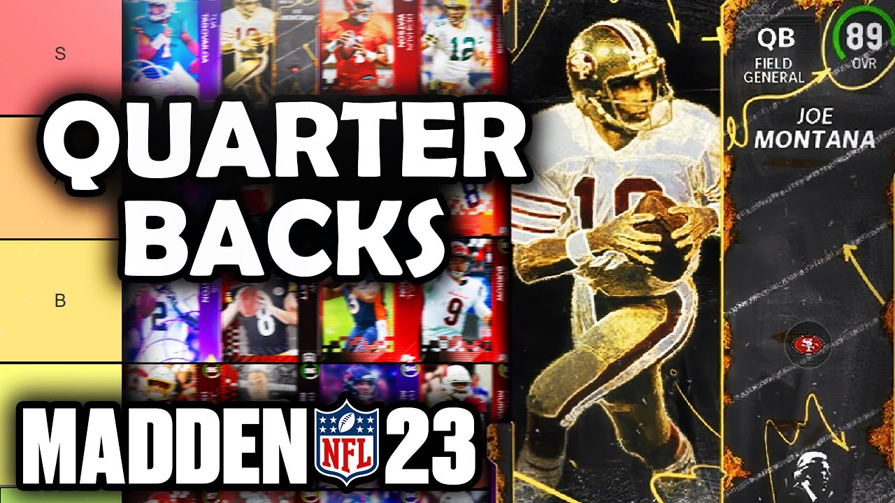 RANKING the BEST Quarterbacks (LAUNCH) in Madden 23 Ultimate Team (Tier List)