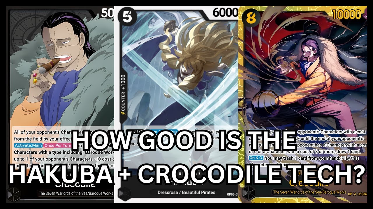 [OP14] Crocodile has some tech options to explore: Ranked Gameplay.