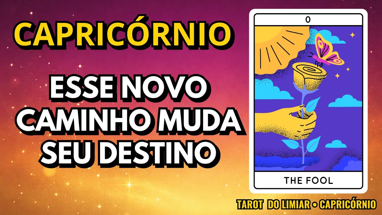 ♑️ CAPRICÓRNIO 🔥NÃO TEM MAIS VOLTA! UMA NOVA FASE COMEÇA AGORA!