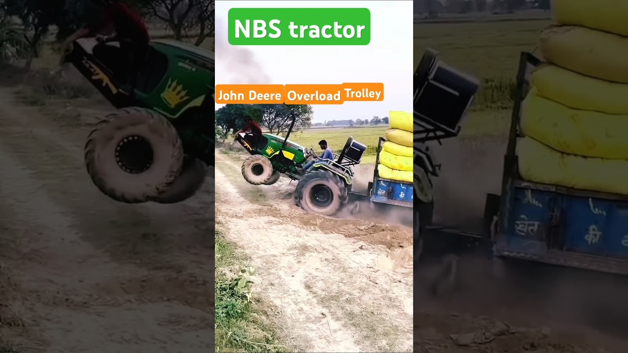 John Deere overload trolley NBS tractor