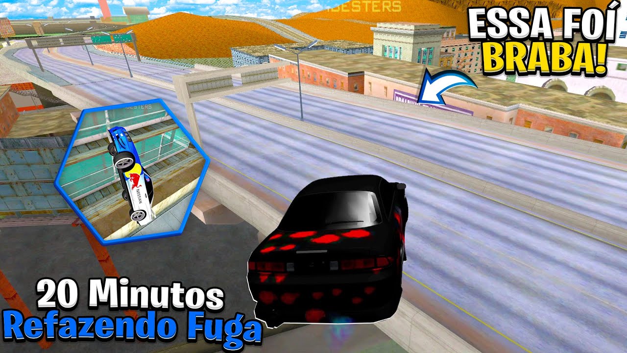 20 MINUTOS REFAZENDO FUGAS PG DOS INSCRITOS GTA SAMP
