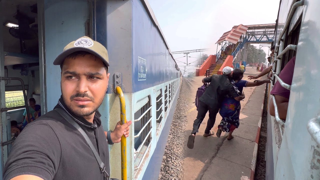 Janki Express Please Don’t Do this in running train 🙏
