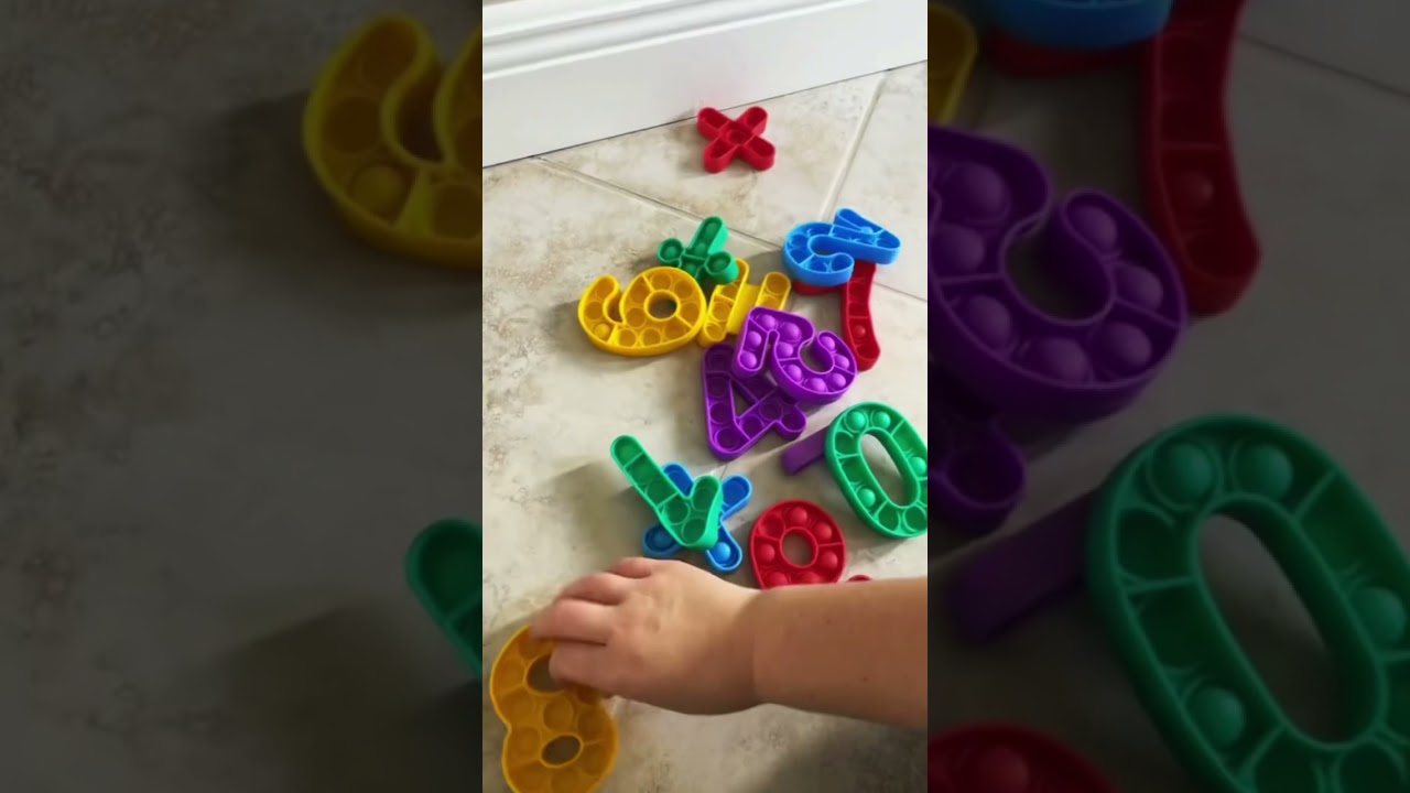 Number Pop It&rsquo;s?! 😍 | Mrs. Bench #shorts #fidgettoys