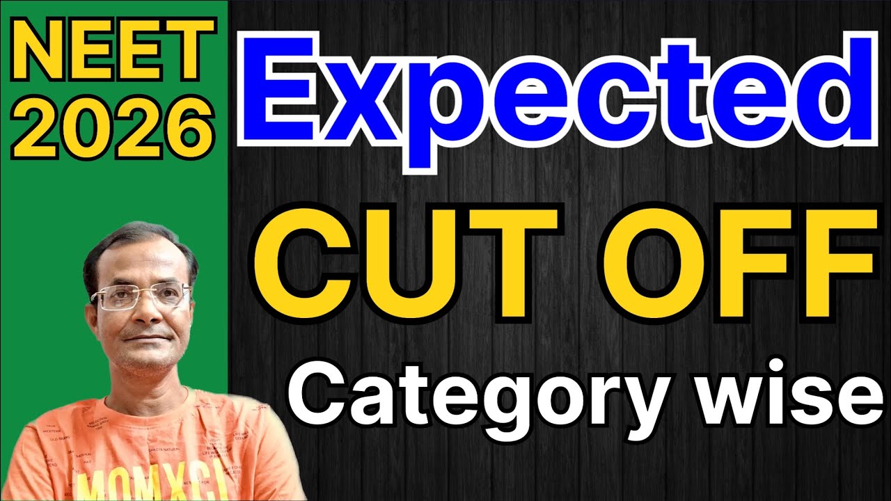 Expected CUT OFF category wise #neet2026 #nta #neet #neetexam #ntaneet #neetcuttoff
