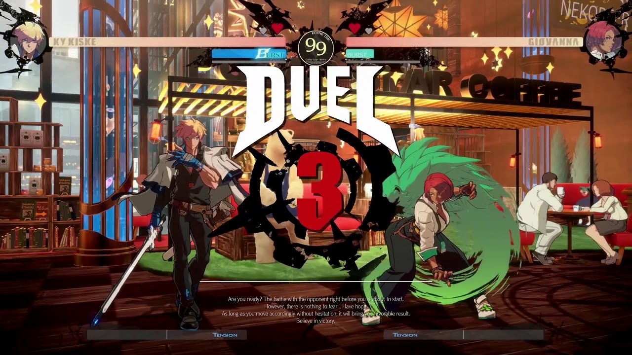 Guilty Gear -Strive- Gameplay KY vs GIOVANNA | PS5, PS4