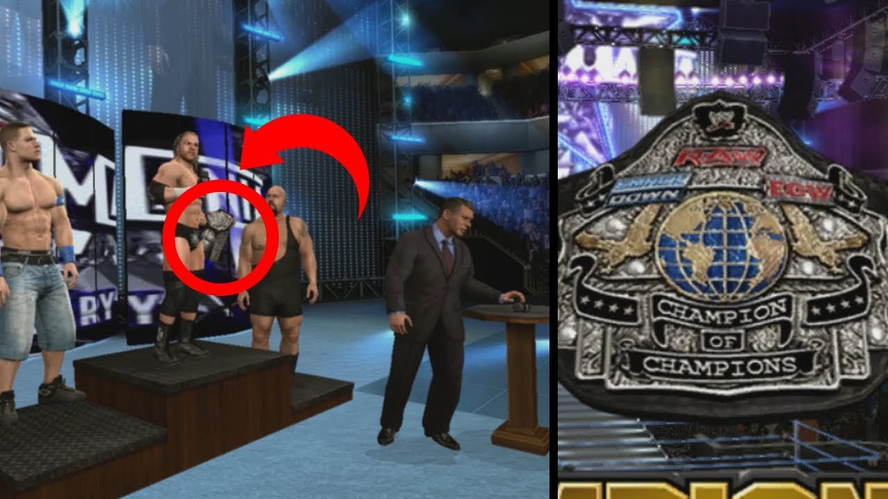 5 Greatest Title Unification Matches In WWE Games